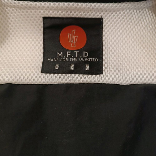 Men's MFTD windbreaker black-white like new, size S/2