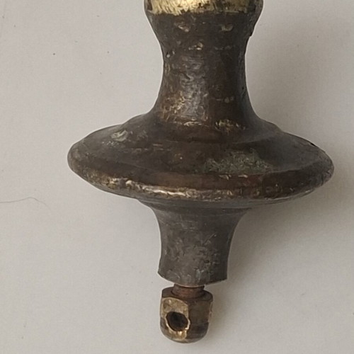 Old brass saouli scale used with repairs