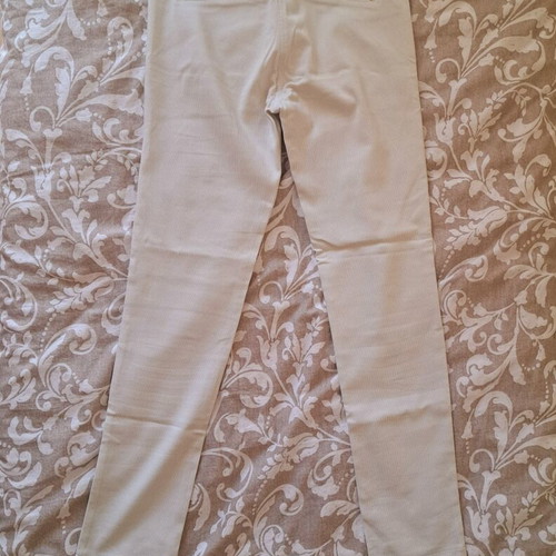Women's white thin jeans like new, size S 36 8