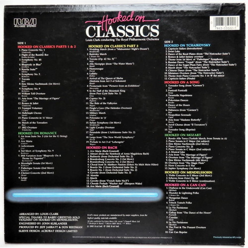 Hooked On Classics vinyl like new, Louis Clark, Royal Philharmonic Orchestra