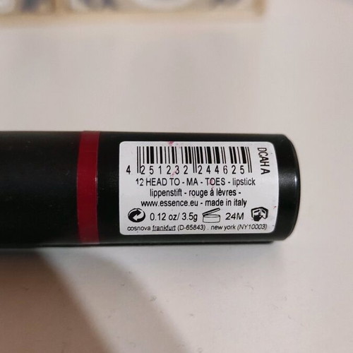 Essence and other lipsticks like new, red