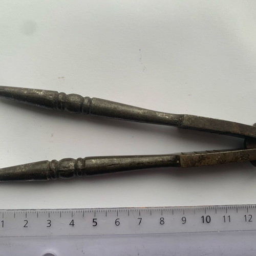 Metal Nutcracker used, antique reversible design