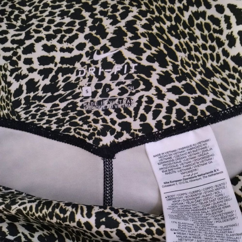Nike animal print leggings small like new