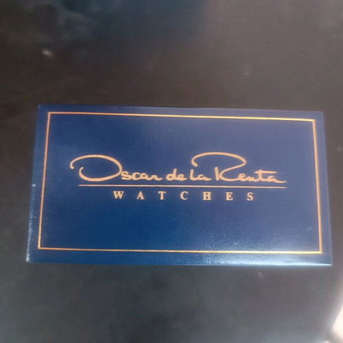 Women's titanium watch Oskar de la Renta new
