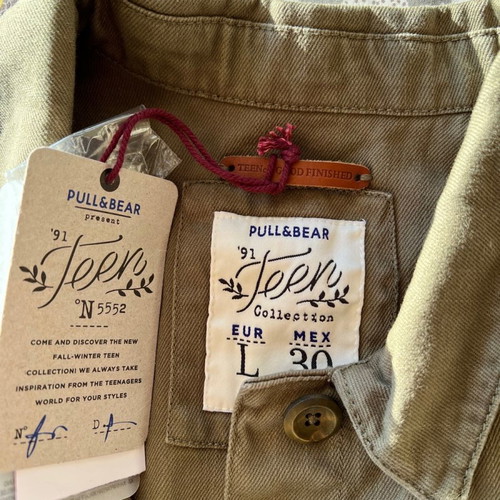Mexx summer vest XL new, 100% cotton, khaki color