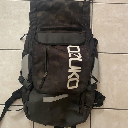 Ozuko 8020 Backpack used, 20-35 lt black