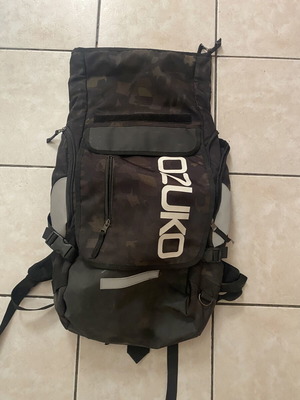 Ozuko 8020 Backpack used, 20-35 lt black