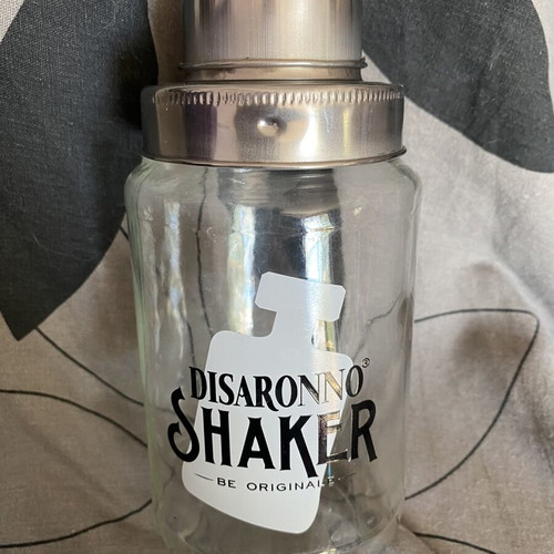 Disaronno shaker glass used, collector's item