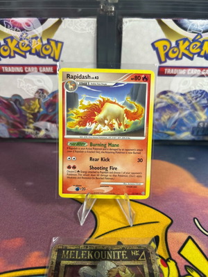 Pokemon card Rapidash Stormfront set in like new condition