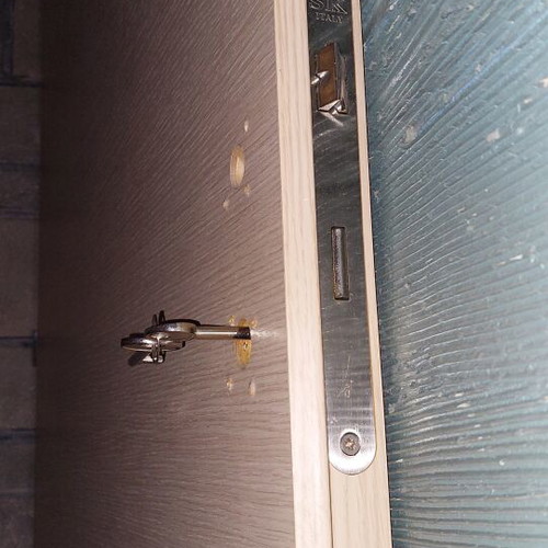 Interior door used, dimensions 2.20 × 80