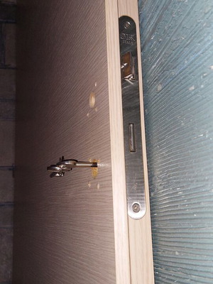 Interior door used, dimensions 2.20 × 80