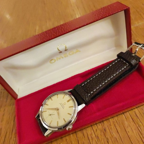 Omega Seamaster 14389-1 cal.268 manual watch, vintage look