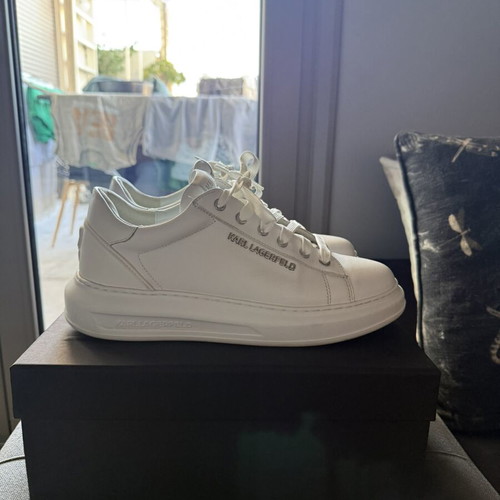Karl Lagerfeld sneakers, white, wide fit, size 42