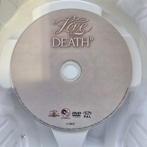 Love & Death DVD like new, dubbed