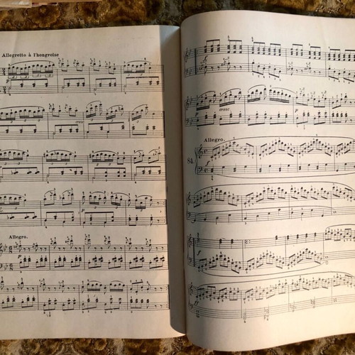Czerny piano method for beginners used, 1935-1940 edition