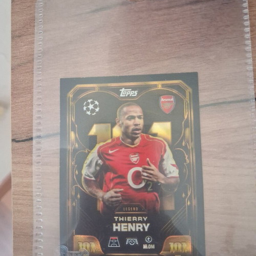 Topps Thierry Henry 2025-2026 football card