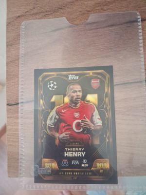 Topps Thierry Henry 2025-2026 football card