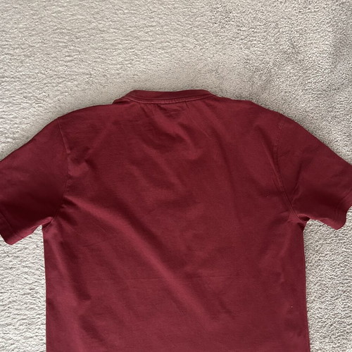Calvin Klein print T-shirt used, bordeaux, size L
