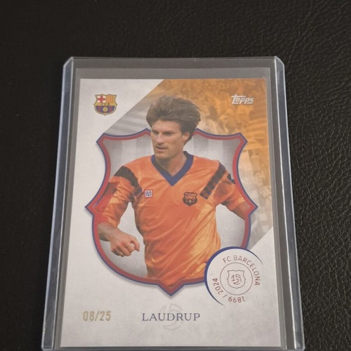 Michael Laudrup Topps FC Barcelona Legacy card limited edition
