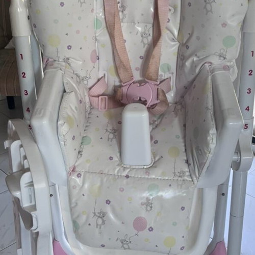 Mothercare high chair used with adjustable recline and height