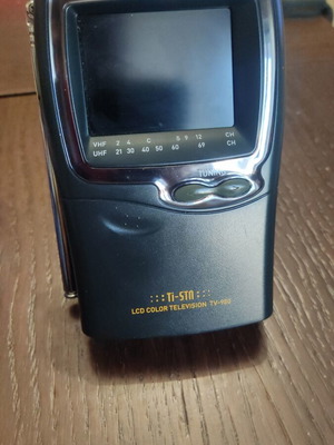 Casio portable vintage television like new with batteries