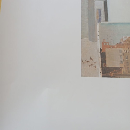Poster copy of "The Microcosm of Webster Street" by Spyros Vassiliou, new