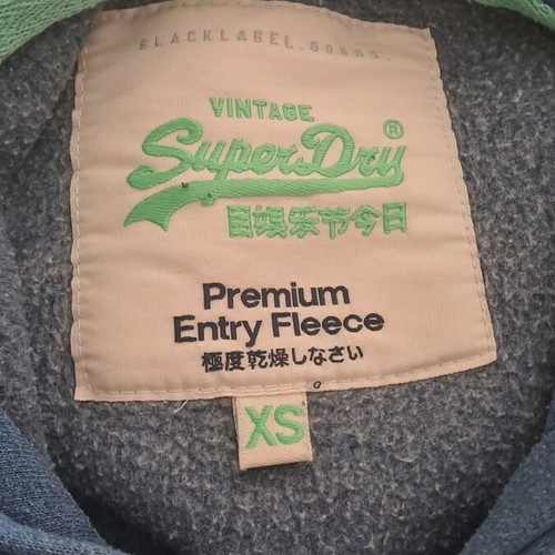 Superdry women's sweatshirt used blue XS