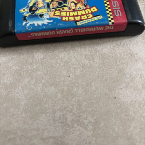 Crash Dummies Sega Genesis game