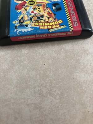 Crash Dummies Sega Genesis game