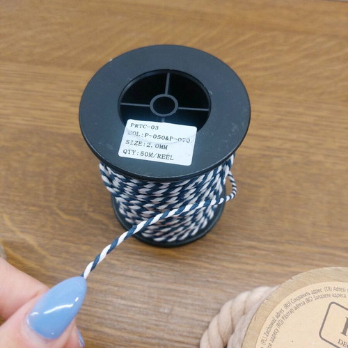 Craft cords and ribbons like new