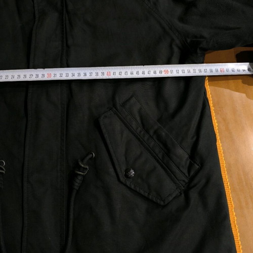 Lee men's parka size M black like new