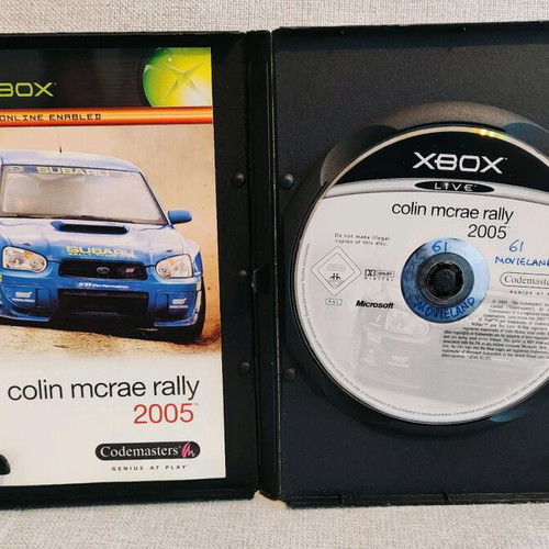 Colin McRae Rally 2005 Xbox used in very good condition