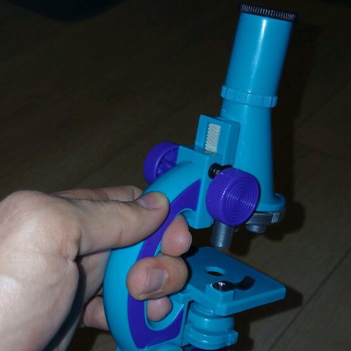 Children's microscope like new, educational toy