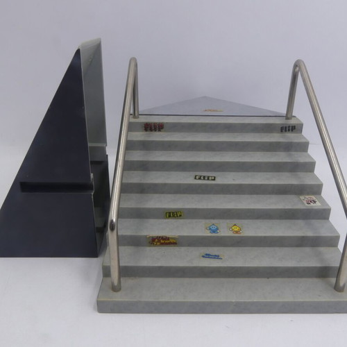 Tech Deck Tony Hawk Foundation Skate Park Stairs Rail Ramp 3 Fingerboards used