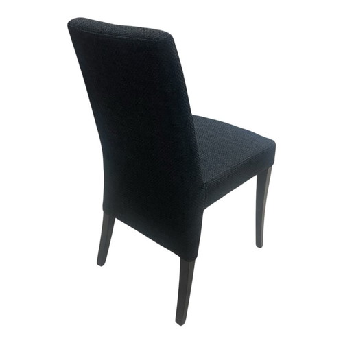 Dining set black lacquer 180x90(+50 extension) with 6 chairs new
