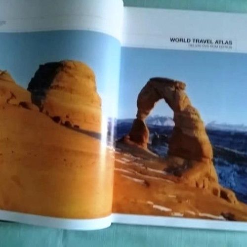 Insight Deluxe World Travel Atlas travel map used