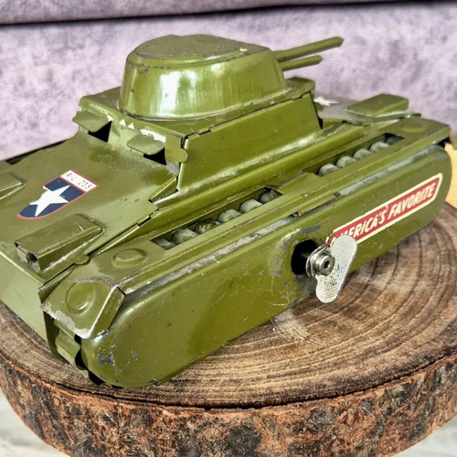 Nikolaidis Tsigkino Tanks vintage toy used