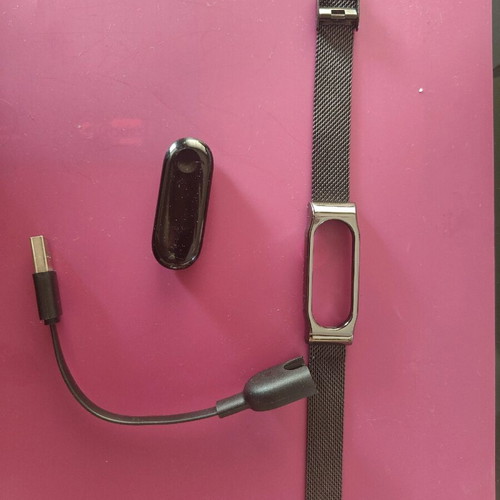 Mi Band 3 broken and premium strap for Mi Band 2 used