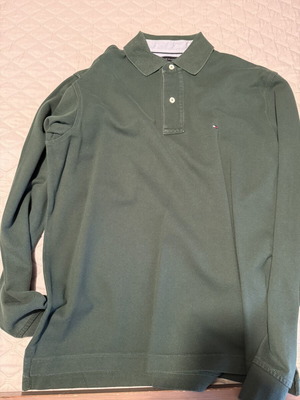 Tommy Hilfiger Polo Shirt like new, green, size M