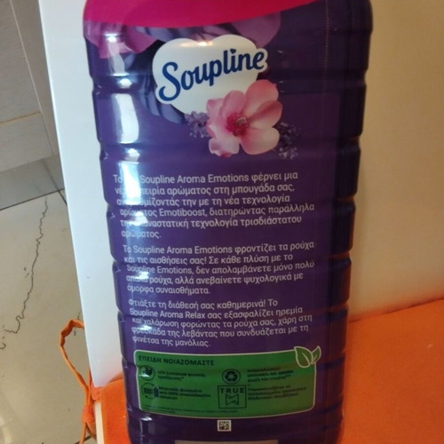 Soupline Aroma Relax fabric softener with magnolia and lavender, 56 washes