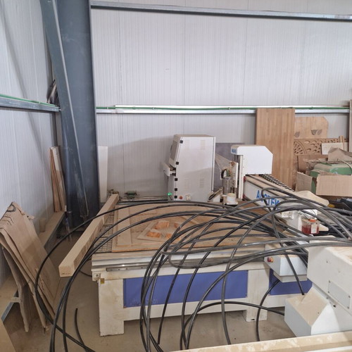 CNC pantograph and 3-axis machine like new
