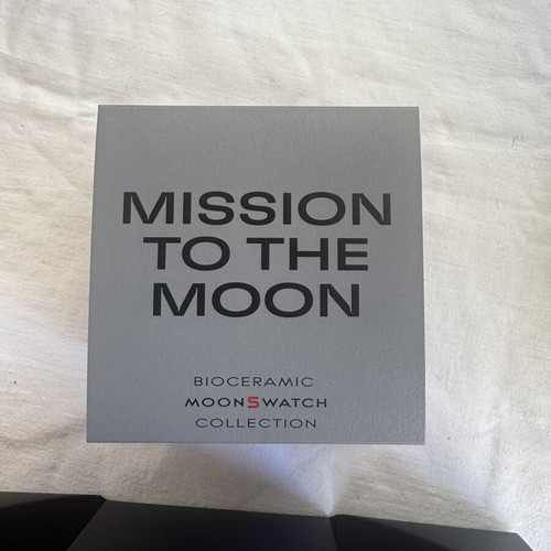 Omega x Swatch Mercury Pluto Moon watches new with boxes and receipts