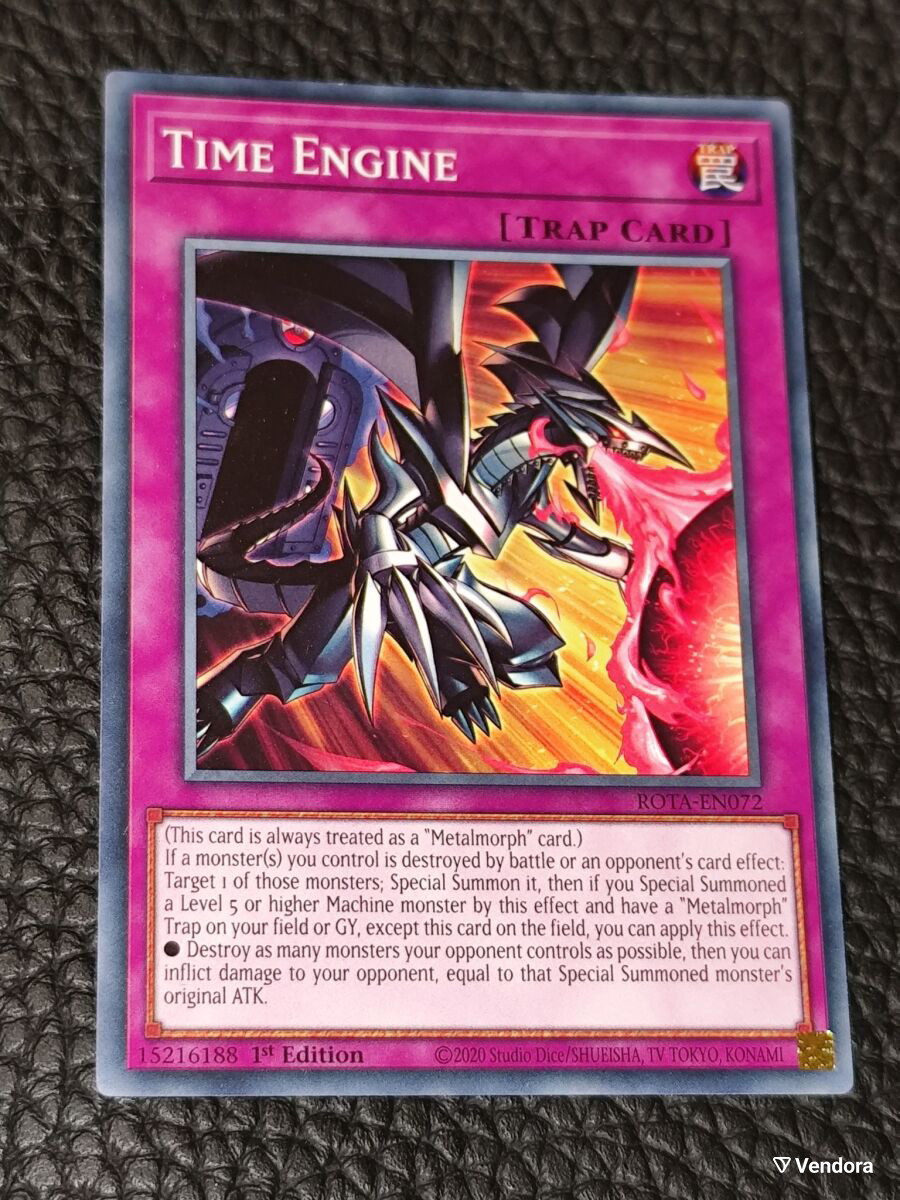Time Engine Yu-Gi-Oh κάρτα καινούργια - € 1,00 - Vendora.gr