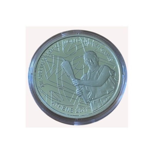10 Euro 2011 Paralympic Summer Games Athens Proof Coin new