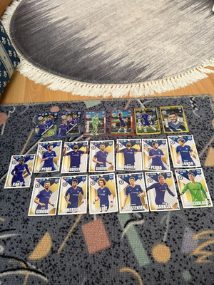 Adrenalyn XL Chelsea trading cards used