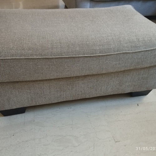 Belcampo Jute Ottoman Footstool 105x61x48 cm Ashley new