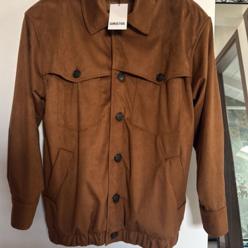 Jacket SunsetGo new brown suede size ML