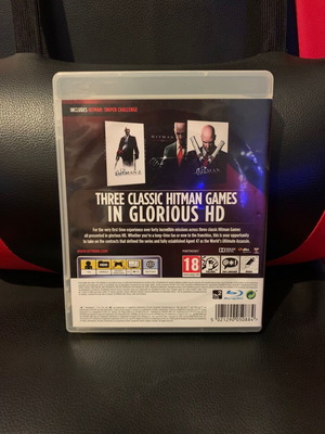 Hitman Trilogy HD PS3 like new, complete edition