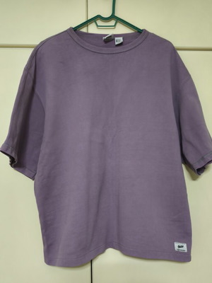 Cropped purple pastel blouse unisex Bershka used, size L