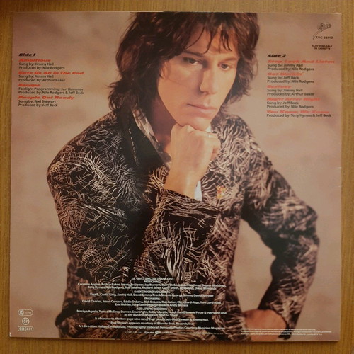 Jeff Beck Flash vinyl like new